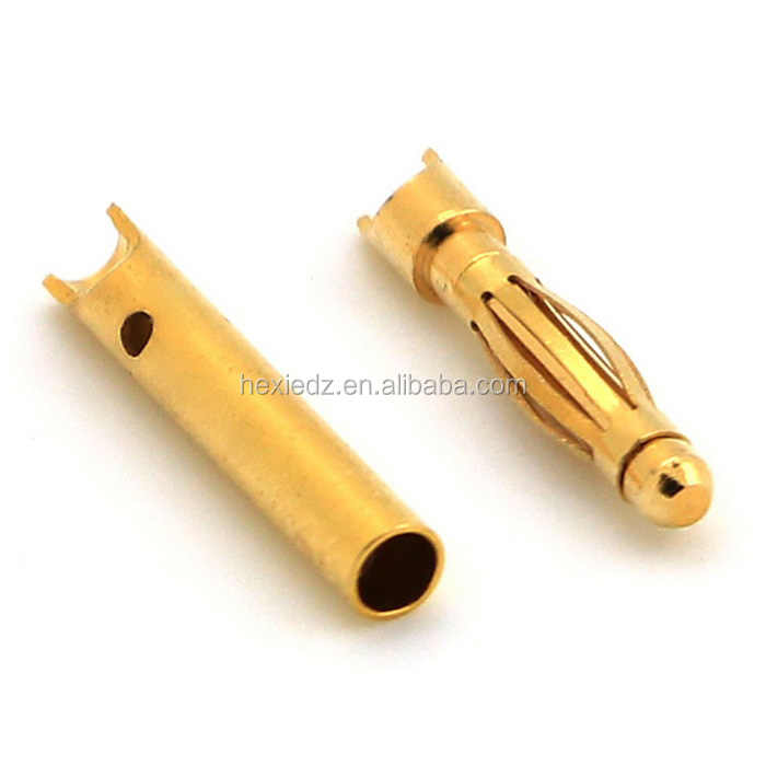 Electrical Plug Connectors 2mm Bullet Banana Plug Connector Male and Female