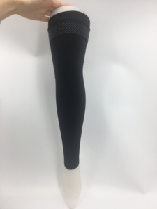 Hoge elastische Anti-trombus Compressie Panty Taille Hoge Sheer Ondersteuning Kous zonder voeten voor sport & gezondheidszorg - Product Image 4