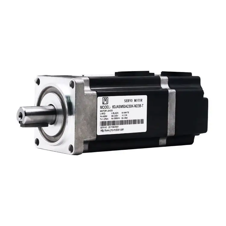 JMC 220V 400W 60mm de alto par AC de alta velocidad servo motor