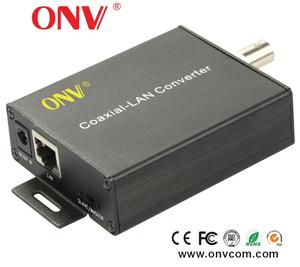 EOC Ethernet sobre Coaxial IP sobre Coaxial transmisor Extensor IP 2KM para cámara IP/extensor ethernet rj45/media - Product Image 1