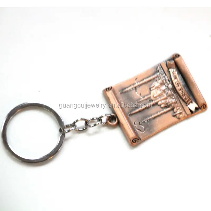 Bán Buôn Biểu Tượng Tùy Chỉnh New Arrival Thổ Nhĩ Kỳ Du Lịch Lưu Niệm Kim Loại Thành Phố Keychain