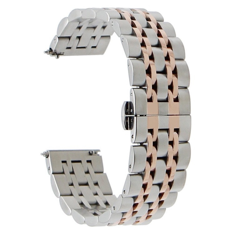 Silver + rose gold