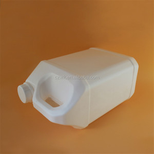 5リットルの<span class=keywords><strong>HDPE</strong></span>プラスチックボトル、ハンドル付きの5リットルの正方形の大きなドラム