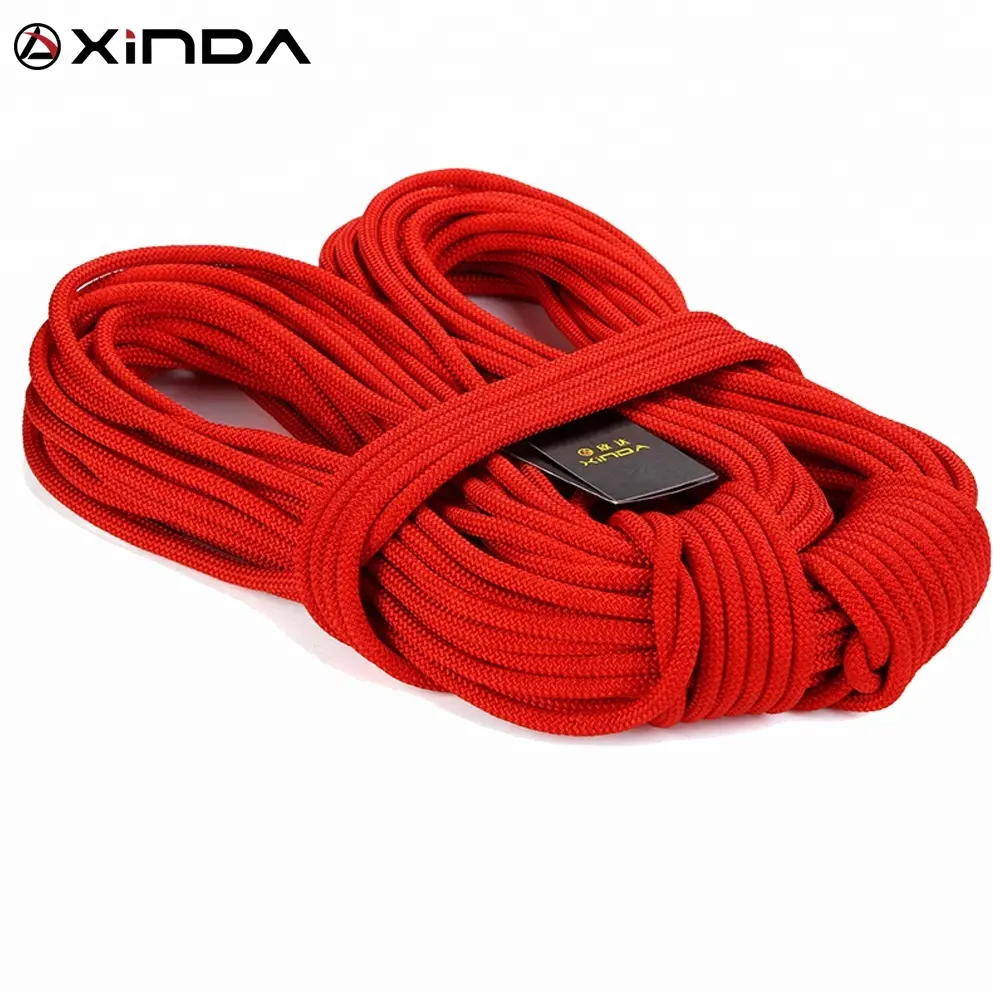 XINDA10kN 8 Mm Statische Klimmen Touw Voor Wandelen Outdoor Veiligheid