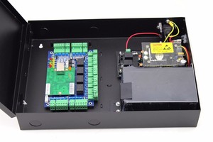 Sistema de control de acceso WG DE SEGURIDAD TCP IP basado en la web de 4 puertas de entrada Wiegand Keycard - Product Image 6
