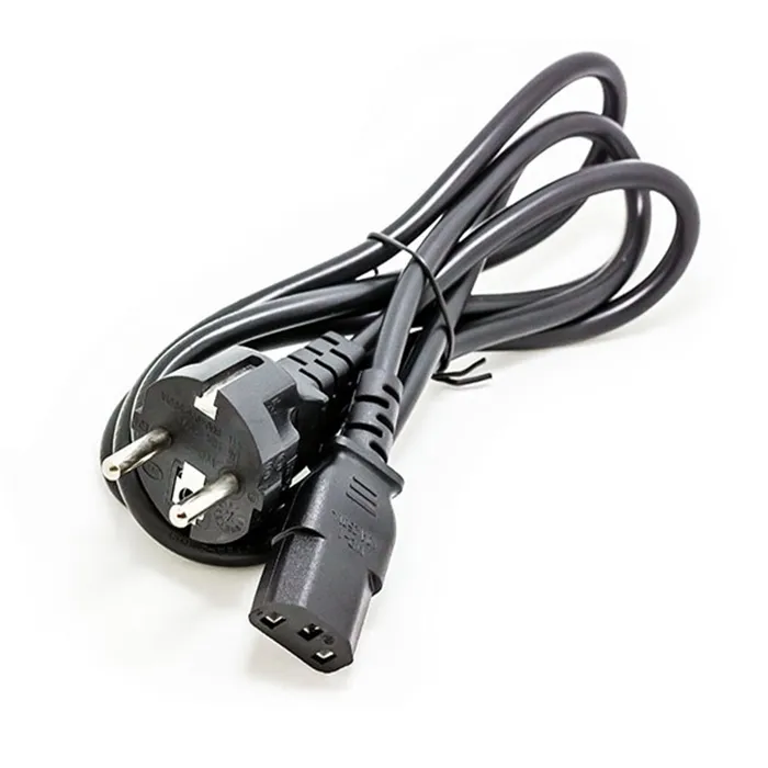 Eu Plug Ac Power Cord Kabel 220V Ce Vermeld