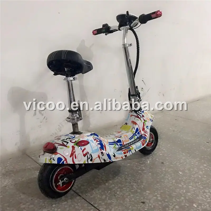 Fábrica al por mayor mini tamaño niño sentado 300w potente scooter Eléctrico para niños