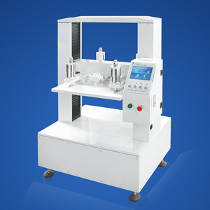Máquina de prueba de compresión de cartón, paquete de instrumento digital de prueba de fuerza compresiva, de cartón, de