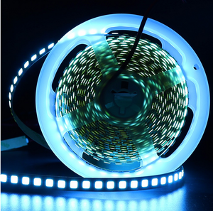 Kaliteli SMD <span class=keywords><strong>5054</strong></span> <span class=keywords><strong>LED</strong></span> şerit işık 120LEDs/metre DC12V oturma odası parti noel aydınlatma peyzaj IP20 Minimum sipariş 5m