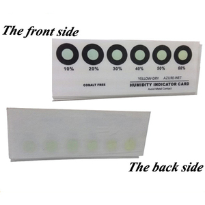 Bán buôn Cobalt PCB nhiệt độ và độ ẩm thẻ hiển thị 10-60% màu xanh để Đỏ sáu điểm độ ẩm thẻ - Product Image 5