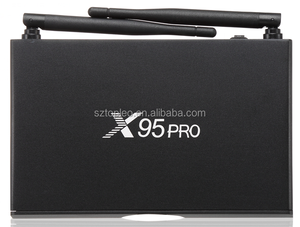 <span class=keywords><strong>Android</strong></span> <span class=keywords><strong>6.0</strong></span> Smart TV box <span class=keywords><strong>X95</strong></span> <span class=keywords><strong>Pro</strong></span> 2 Gam 16 Gam Amlogic S905X Kodi Streaming Hộp - Product Image 1