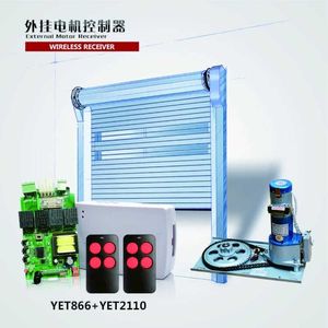 YET866 220v telecomando universale per porte da garage codice fisso <span class=keywords><strong>433</strong></span> mhz gate wireless controller trasmettitore e ricevitore rc