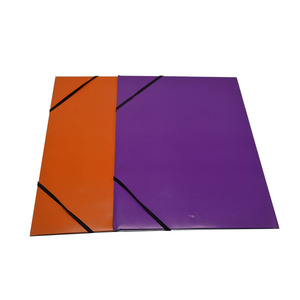 Factory <strong>Custom</strong> A4 <strong>Size</strong> Paper File Folder Filing Products Paper Cardboard <strong>Elastic</strong> <strong>String</strong> File Folder - Product Image 4