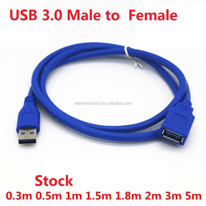免费样品黑色微型usb 3.0数据充电线USB 3.0微型B公打印机摄像机连接线 - Product Image 6