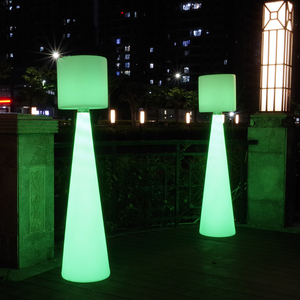 ไฟตั้งพื้น LED สำหรับไฟกลางแจ้ง16สีเปลี่ยนสีได้ทันสมัยพร้อมรีโมทคอนโทรล - Product Image 6