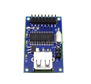 USBインターフェイス通信リーダーアダプター,MCU DSP MPU電子センサーモジュールキット,Ch376s USBモジュール - Product Image 2