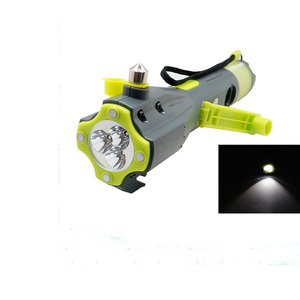 Tự Động Khẩn Cấp Công Cụ Thoát Khỏi Xe An Toàn Búa Seat Belt Cutter Với Dynamo Đèn Pin Đài Phát Thanh Và Nam Châm Mạnh Mẽ - Product Image 1