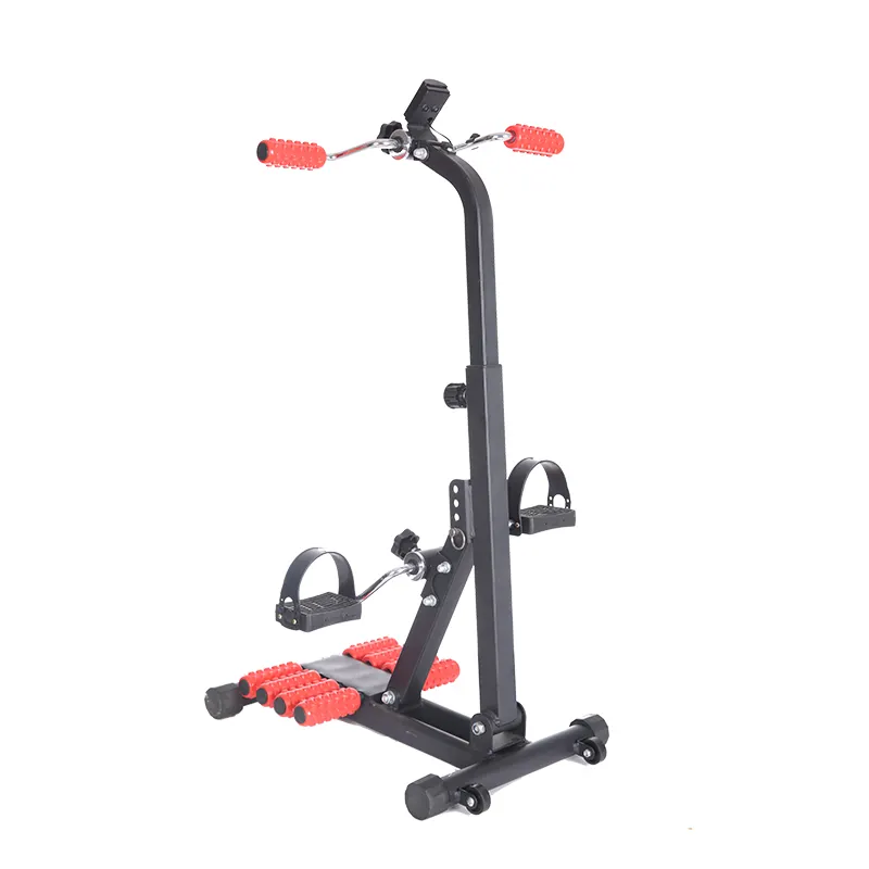 Reabilitação Pedal Exercitador Perna Mini Bicicleta de Exercício para Idosos com função de Massagem Nos Pés