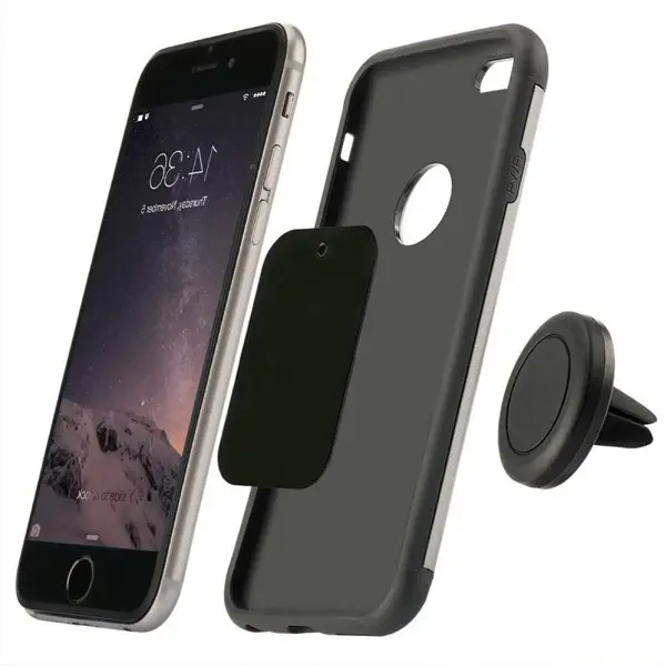 Di Montaggio per auto Magnetico Air Vent Universale Supporto Del Telefono Mobile Delle Cellule per il iPhone 7/7plus