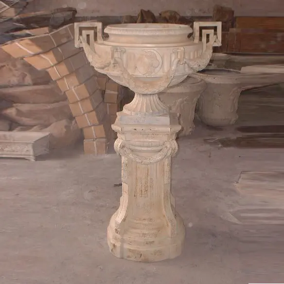 Cast antico giardino in ferro vaso di fiori HS-P-185