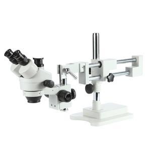 3.5 X-90 X Zoom jóias Microscópio Trinocular Estéreo Braço Flexível Para Reparação