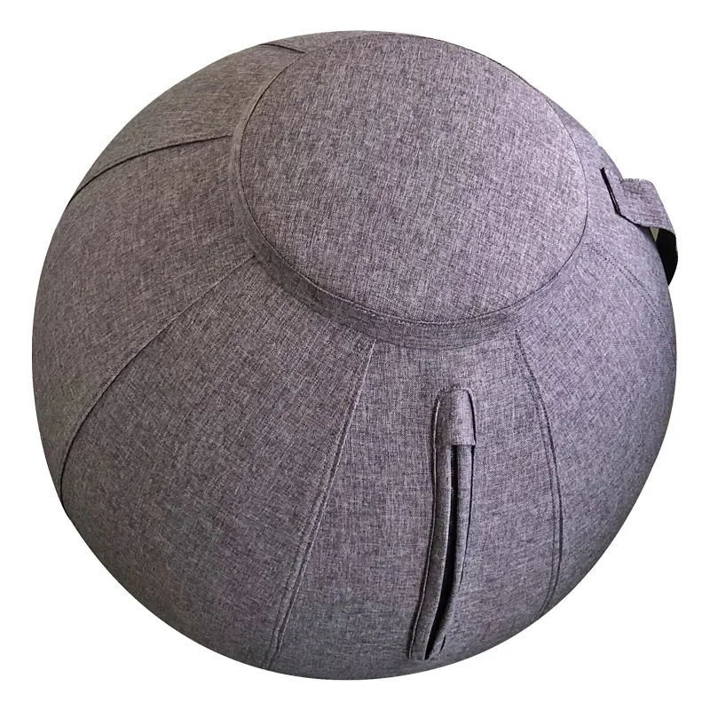 Boule de yoga personnalisée, chaise de balles de massage avec corde, à faire soi-même, exercice, coussin et pompe