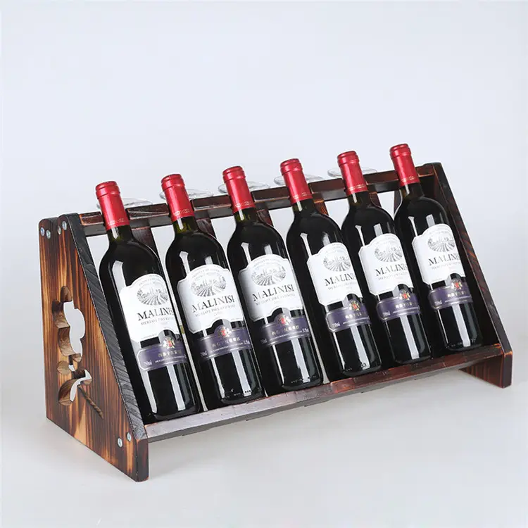 Acrylic Floor Standing Wine Glass Beer Rack Display Shelf For Whisky Bottle Display