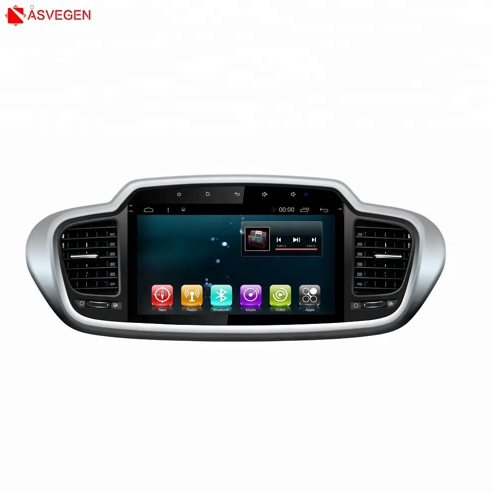 ASVEGEN di Fabbrica New Verticale di Navigazione GPS Per KIA SORENTO 2015 9 Pollici Con Lettore DVD MP3 / MP4 Giocatori