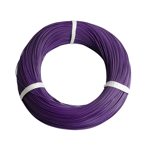 חומר מבודד חוט נחושת גדיל UL1015 UL1007 PVC מוליך כחול מבודד חוט כבל חשמל גמיש מבודד