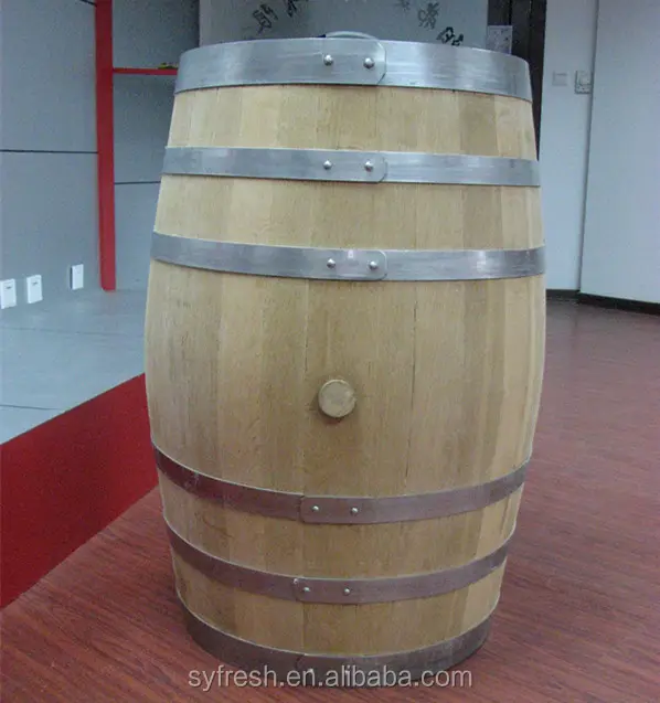 Large wooden barrels 225L beer keg used wine barrels