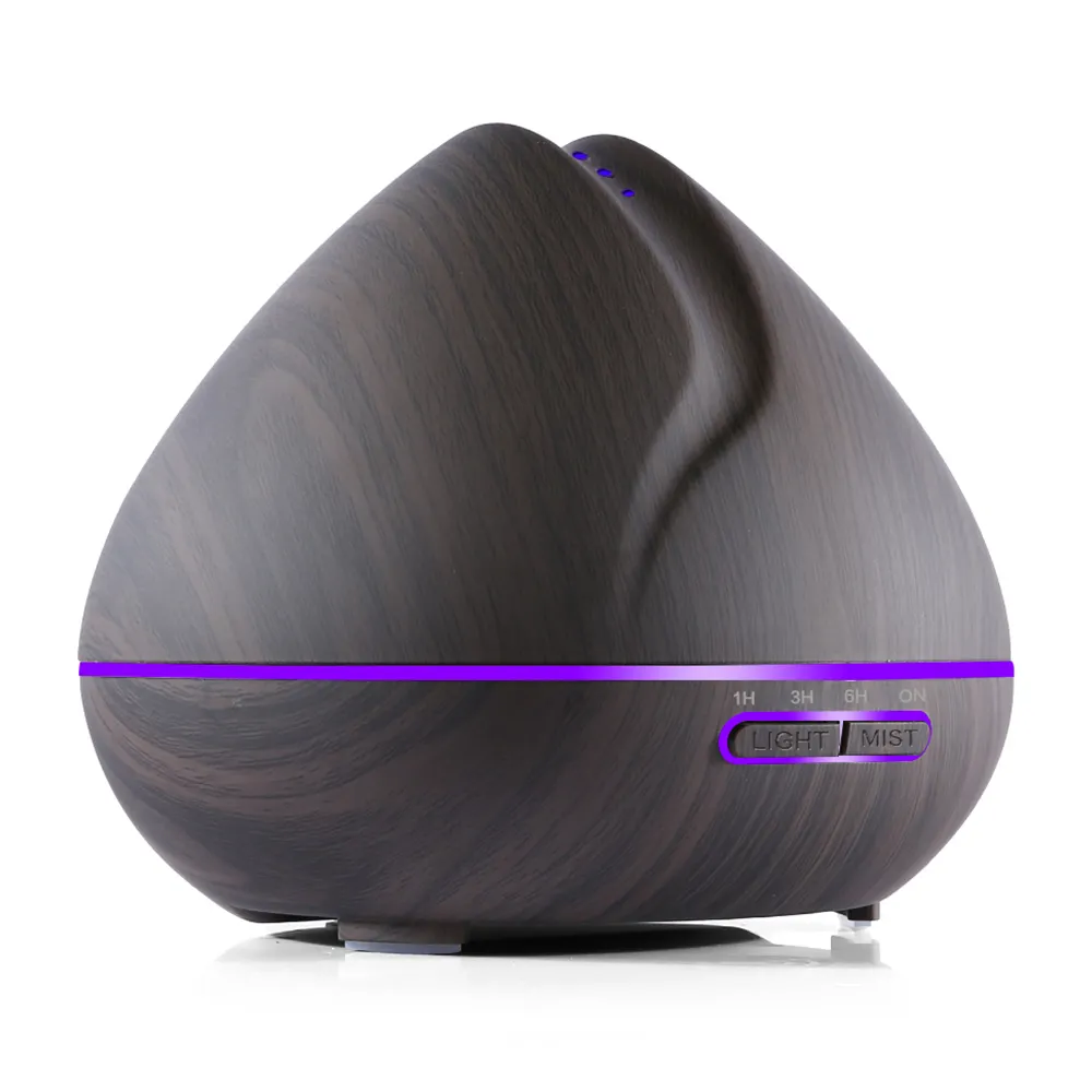 wood aroma diffuser 500ml Timer and Waterless Auto Off, for Office