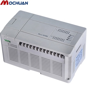 Mochuan ad alta velocità a basso costo PLC 64 I/O controllo analogico controllore logico programmabile con HMI per l'automazione industriale