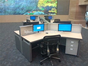 System Integrator Government Network Security Operation <strong>Center</strong> Console Command Control Room CCTV Console - Product Image 3