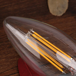 ベストセラー製品C352W 4W E12 E14 E27LEDキャンドルフィラメントランプ