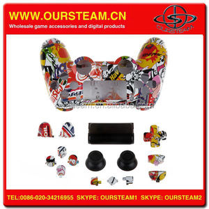 Heißer Verkaufs-<span class=keywords><strong>Controller</strong></span>-<span class=keywords><strong>Shell</strong></span> für <span class=keywords><strong>PS4</strong></span> Hydro Taucht Sticker Bomb <span class=keywords><strong>Shell</strong></span> Mod <span class=keywords><strong>Kit</strong></span>