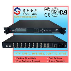 <strong>Dvb</strong> Qam Analog Modulator with <strong>Multiplexer</strong> (8*<strong>DVB</strong>-S/S2+4*<strong>ASI</strong> In,4*<strong>DVB</strong>-C RF Out) - Product Image 2