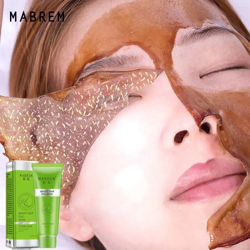 Di Vendita caldo di Rimozione di Comedone Organico Peel Off Maschera Ridurre I Pori Migliore Maschera Blackhead Migliorare Ruvida Comedone Maschera Peel