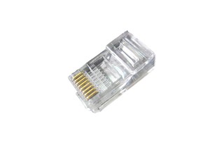 UTP/FTP Cat6 Cat5 Cat5e RJ11 RJ45 连接器绞合网电缆端子 8P8C 镀金模块化插头 - Product Image 3