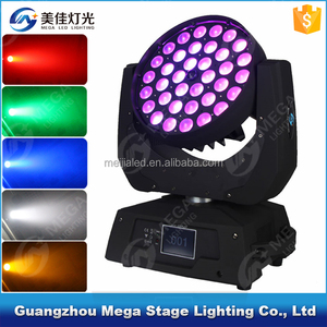 Professional แสงเวทีนิรันดร์ Max ล้าง360ซูม Robe Robin 600 4in1 RGBW 36Pcs 10W LED Moving Head Light - Product Image 2
