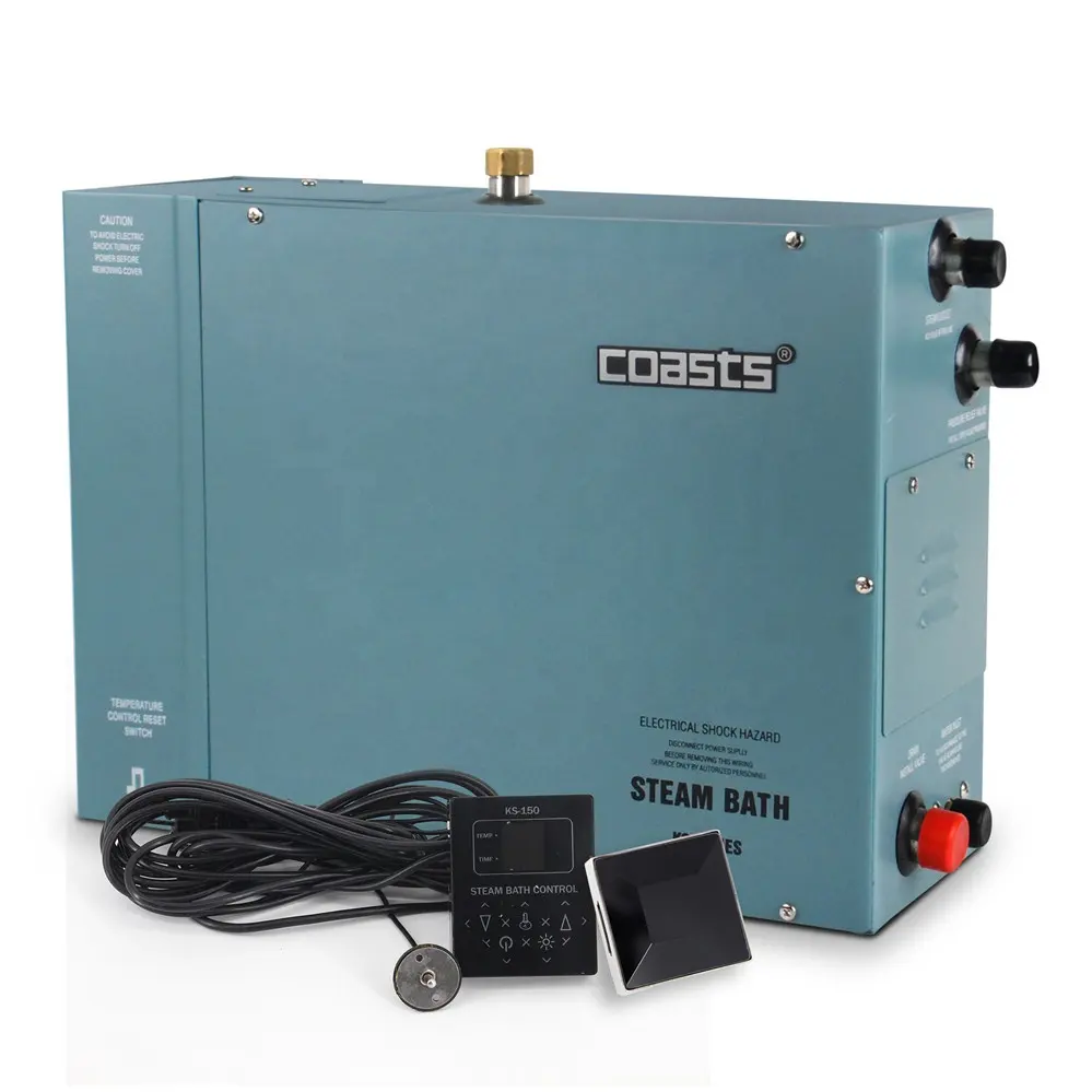 Venta caliente 3-24KW generador de vapor ETL elemento de calefacción, baño de vapor generador con CE