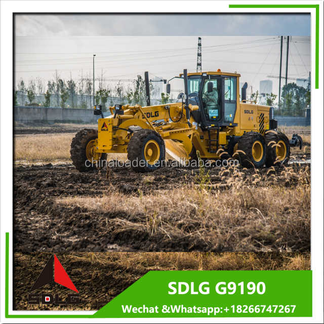 SDLG Motor Grader G9190, G9138, G9165, G9220 SDLG Motor Grader Used, for Quarry Mining With Low Prices