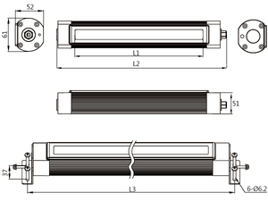 กันน้ำกันน้ำ IP67 เครื่องทำงาน - Product Image 3