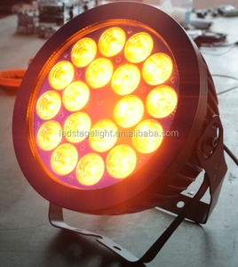 Dimmable עמיד למים <span class=keywords><strong>12x15W</strong></span> RGBWA + UV שטוח <span class=keywords><strong>Led</strong></span> Par אור