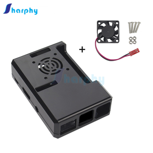 Raspberry Pi3 Modello B + Custodia in ABS Nero Bianco Trasparente Coperchio della Scatola di Plastica Shell Compatibile Raspberry Pi 3 Modello B + più - Product Image 2