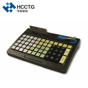 60 tasti Doppia Interfaccia MSR Membrana Programmabile POS Tastiera KB60M - Product Image 1
