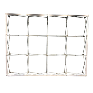 10ft 4x3广告铝管拉伸织物弹出墙显示横幅架 - Product Image 4