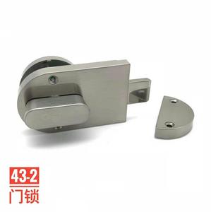 AOGAO 43-2黒亜鉛合金ドアロックトイレ仕切りドアロック