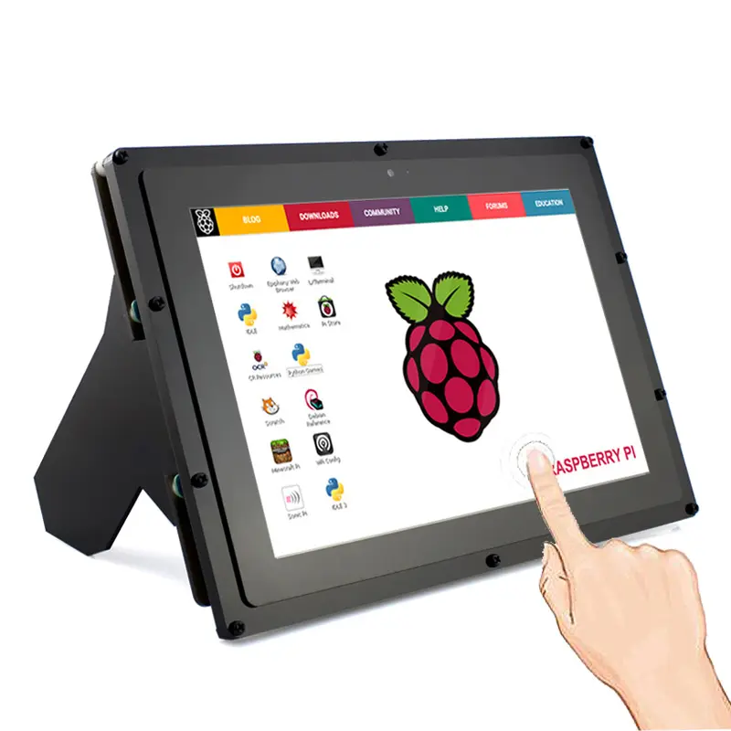 Waveshare Raspberry Pi Schermo IPS Da 10.1 Pollici Touchscreen LCD Monitor 1280*800 Display per Raspberry Pi 3 2 di Windows 10/8/7