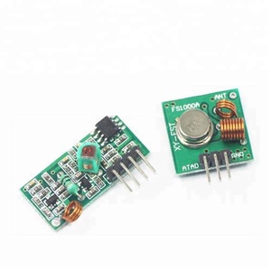 Receptor 433,92 MHz Rf transmisor de aprendizaje de código 433 Mhz módulo inalámbrico