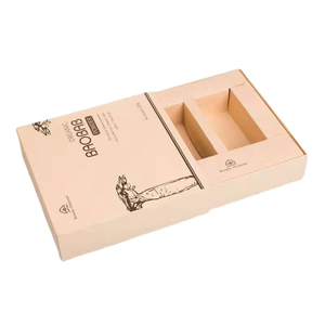 In logo ngăn kéo hộp các tông bao bì sản phẩm trượt hộp giấy với chèn - Product Image 2